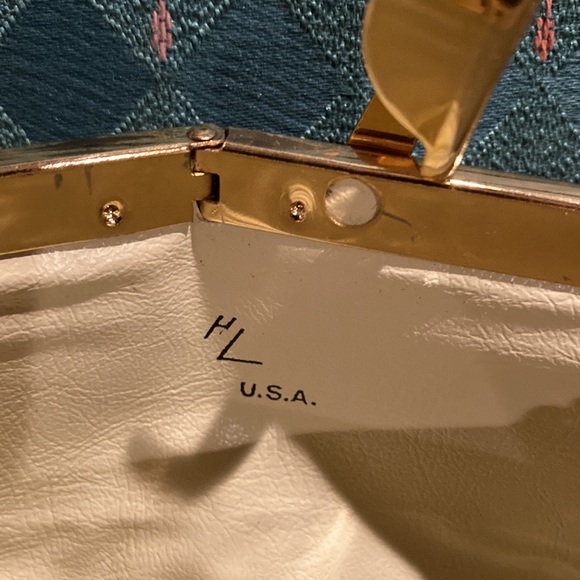 Harry Levine vintage yellow clutch - Picture 3 of 5